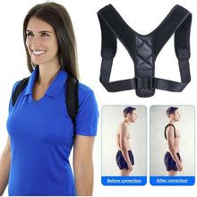 Load image into Gallery viewer, YOSYO Brace Support Belt Adjustable Back Posture Corrector Clavicle Spine Back Shoulder Lumbar Posture Correction