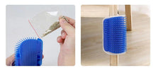 Load image into Gallery viewer, Pet Products For Cats Brush Corner Cat Massage Self Groomer Comb Brush With Catnip Cat rubs the face with a tickling comb