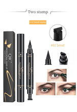 Load image into Gallery viewer, Double-Headed Waterproof Stamps Eye maquiagem Eye Cosmetic Quick Dry Sweatproof Not Blooming Long Lasting Eye Cosmetic