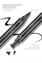 Load image into Gallery viewer, Double-Headed Waterproof Stamps Eye maquiagem Eye Cosmetic Quick Dry Sweatproof Not Blooming Long Lasting Eye Cosmetic