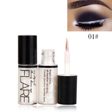 Load image into Gallery viewer, Professional New Shiny Eye Liners Cosmetics for Women Pigment Silver Rose Gold Color Liquid Glitter Eyeliner Cheap Makeup Beauty