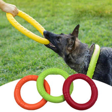 Load image into Gallery viewer, Pet Flying Discs Dog Training Ring Puller Resistant Bite Floating dog toys Interactive Game Playing Products Supply