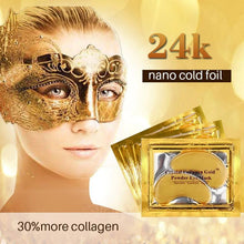 Load image into Gallery viewer, InniCare 20Pcs Crystal Collagen Gold Eye Mask Anti-Aging Dark Circles Acne Beauty Patches For Eye Skin Care Korean Cosmetics