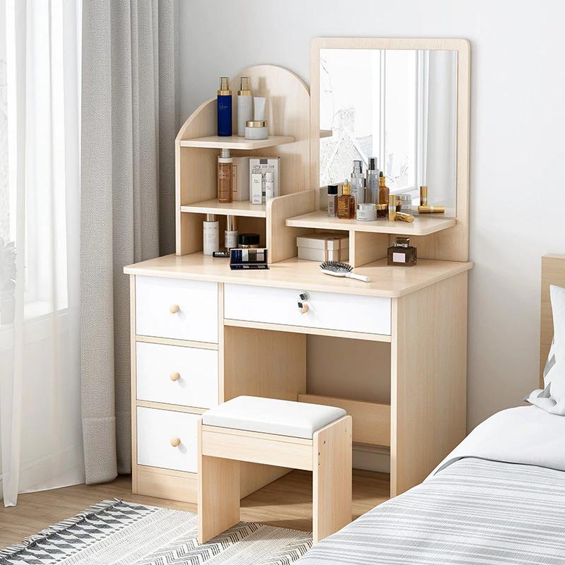 50cm Bedroom Furniture Small Dresser Master Bedroom Postmodern Simple Makeup Table Simple Assembly Chinese Storage Cabinet