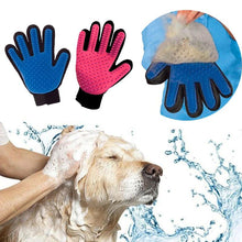 Load image into Gallery viewer, guante para gato dog Grooming Glove pet products mascotas cat Deshedding Hair Remove Cleaning Puppy Massage dla psa gatos perros

