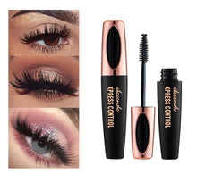 Load image into Gallery viewer, Thick makeup Mascara 4D mascara, dense silk, long curled, waterproof, anti sweat, 24h, non staining, silicone gel head mascara
