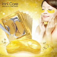 Load image into Gallery viewer, InniCare 20Pcs Crystal Collagen Gold Eye Mask Anti-Aging Dark Circles Acne Beauty Patches For Eye Skin Care Korean Cosmetics
