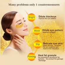 Load image into Gallery viewer, InniCare 20Pcs Crystal Collagen Gold Eye Mask Anti-Aging Dark Circles Acne Beauty Patches For Eye Skin Care Korean Cosmetics
